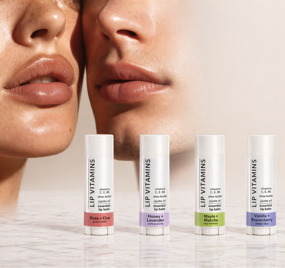DermaForge Lip Vitamins lineup