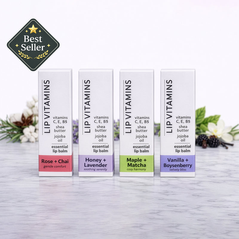 Lip Vitamins Essential Lip Balm Bundle